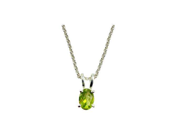 Peridoto en colgante