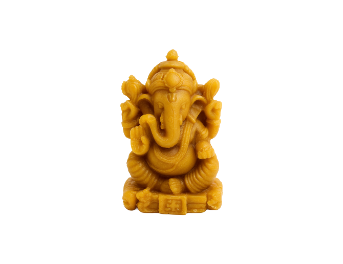 Vela de miel Ganesha