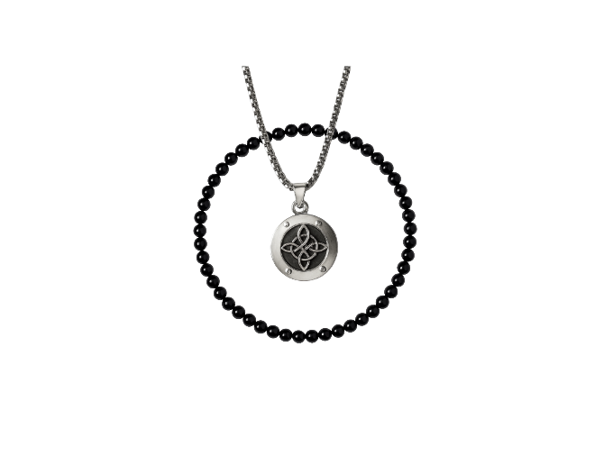 Pack Doble Proteccion con turmalina x (plata 925)