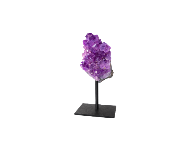 Amatista en peana (tamaño M)