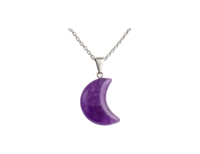 Colgante amatista luna