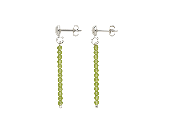 Pendientes de Peridoto