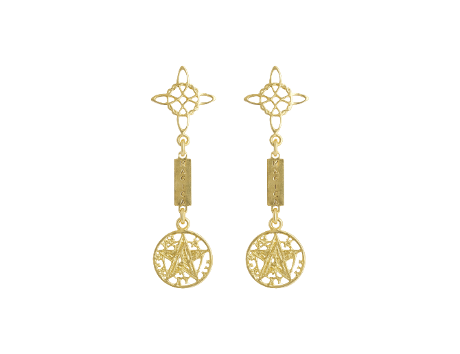 Doble protección en pendientes de oro