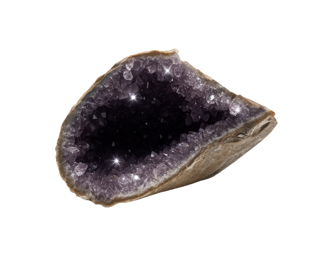 Drusa de amatista