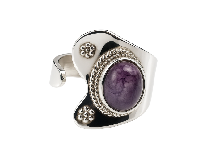 Anillo de amatista