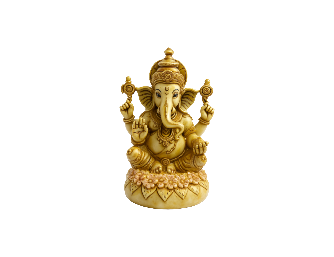Mini Ganesha dorado