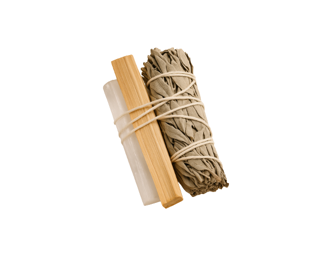 Atadillo de Sàlvia, Palo santo y Selenita