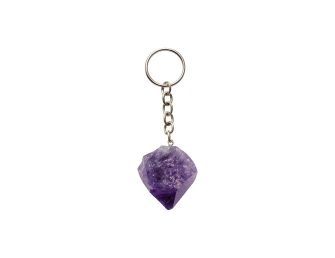 Llavero de amatista