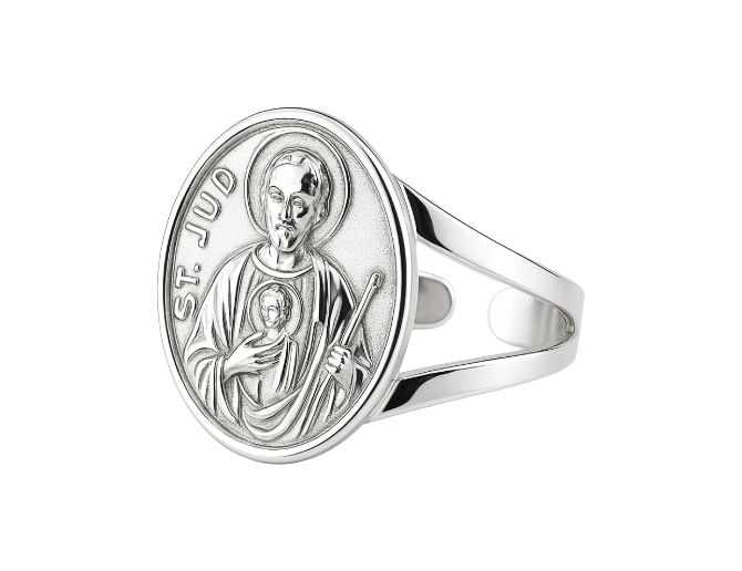 Anillo de San Judas (plata 925)