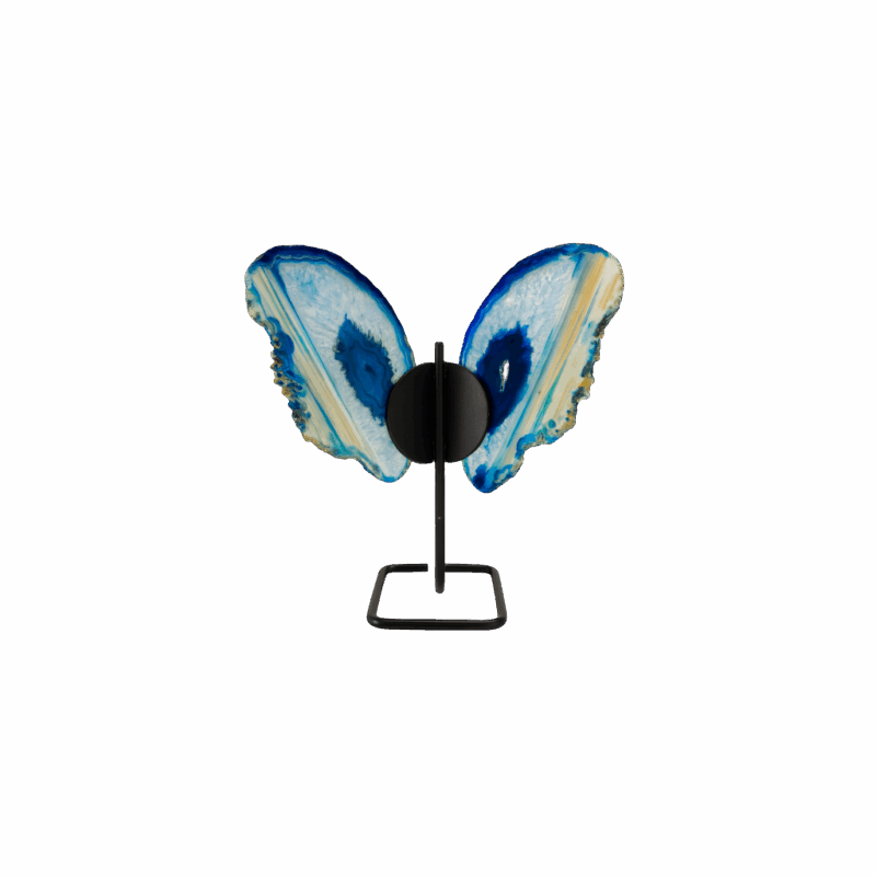 MARIPOSA ÁGATA AZUL
