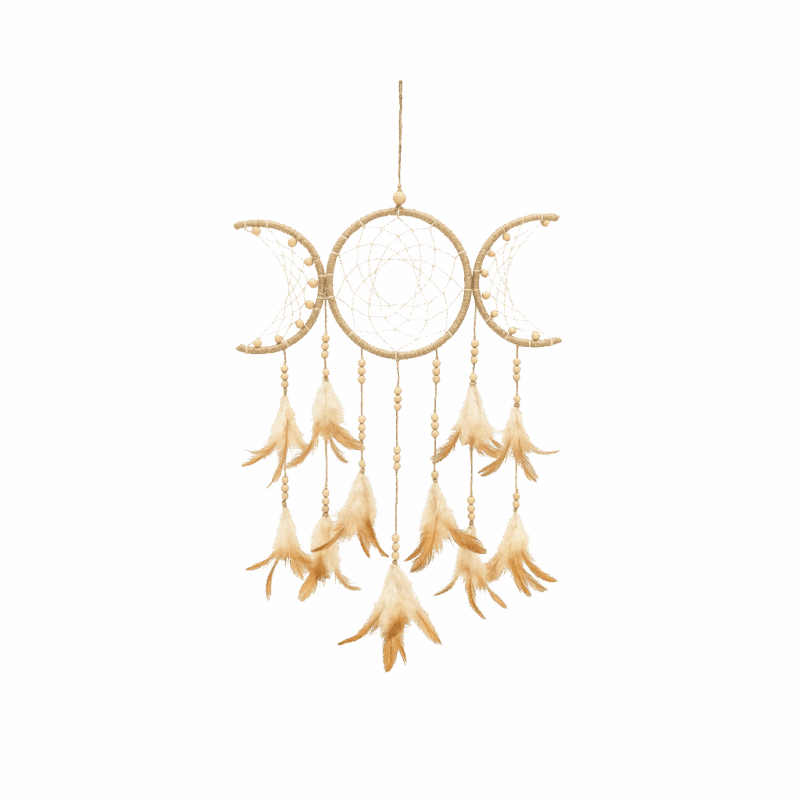 Atrapa sueños triple luna