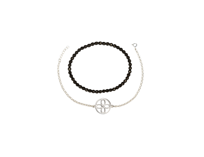 Pack del dinero pulsera (plata 925)