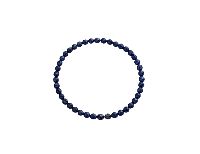 Lapislázuli facetada