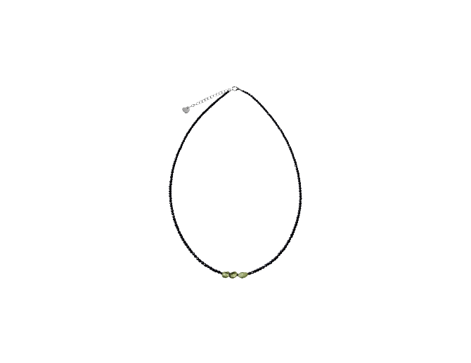 Turmalina con peridoto (protección y lujo)
