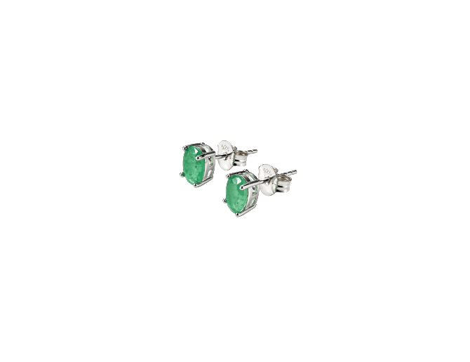 Pendientes esmeralda (+AAA)