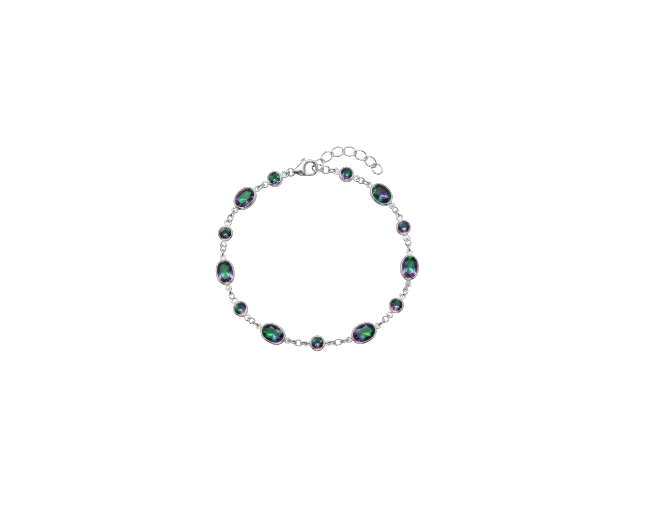 Pulsera topacio exclusiva (plata 925)